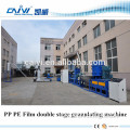 High quality PP PE film granulating line recycled bag granulator pelletizing machine line